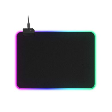 Podkładka gamingowa pod mysz i klawiaturę, LED RGB, 25-35 cm