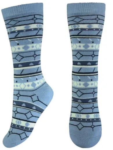 Podkolanówki dziewczęce, niebieskie, Milusie