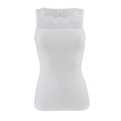 Podkoszulek damski, biały, Christine, Golden Queen