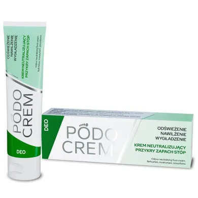 Podocrem, Deo, krem neutralizujący przykry zapach stóp, 30 g