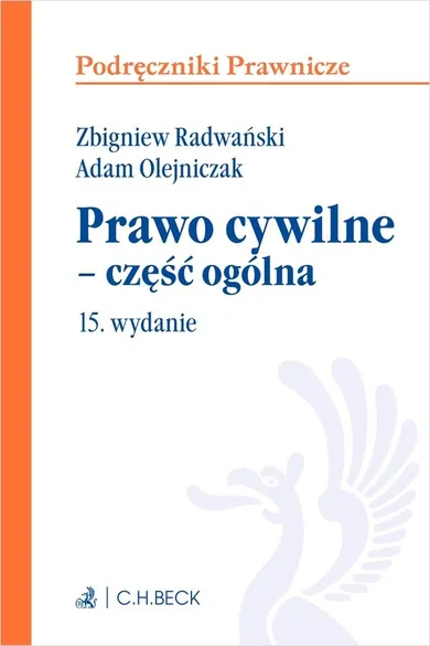 Podręczniki prawnicze. Prawo cywilne. Część ogólna