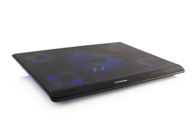 Podstawka Chłodząca Modecom Silent Fan Pl-mc-cf-15, 17.x Cala; 5 Wentylatorów; Hub