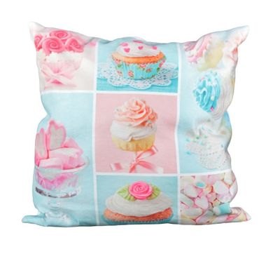 Poduszka pastel-muffinki, 40-40 cm