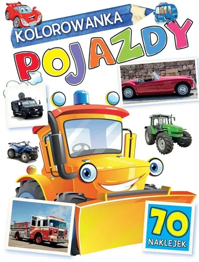 Pojazdy. Kolorowanka