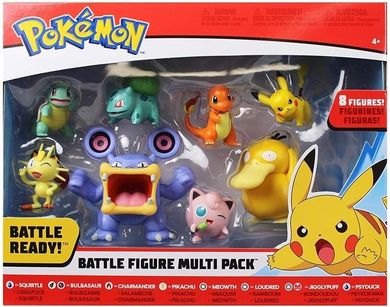Pokemon, Battle, zestaw 8 figurek