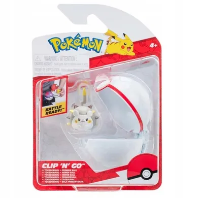 Pokemon, Clip'n'Go, zestaw Premier Ball z figurką Togedemaru