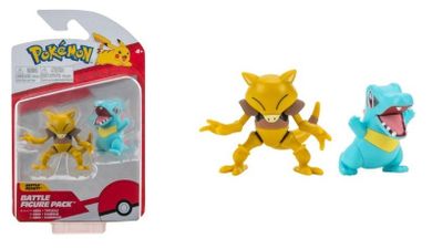 Pokemon, figurka bitewna, Abra i Totodile