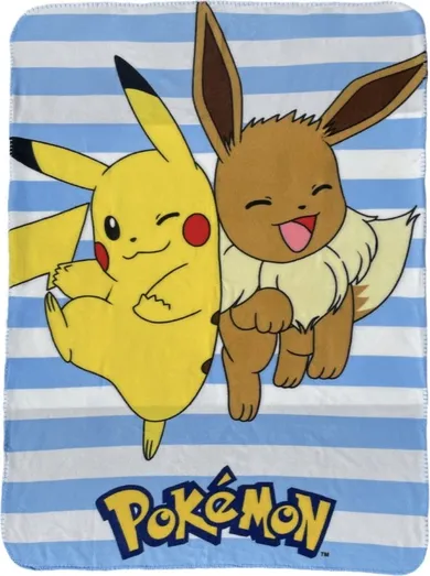 Pokemon, koc polarowy, 100-140 cm