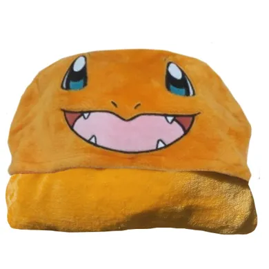 Pokemon, koc z kapturem, 120-150 cm