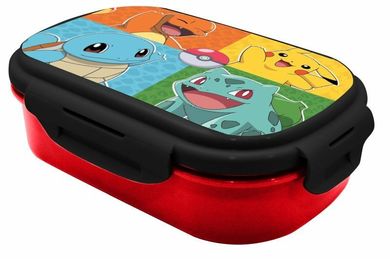 Pokemon, lunchbox + sztućce