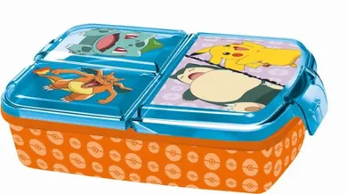 Pokemon, lunchbox, trzyczęściowy