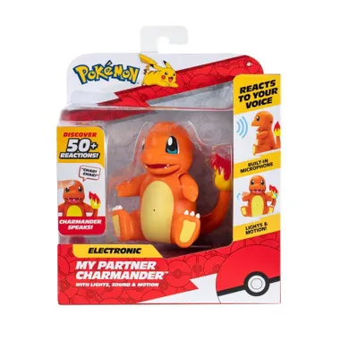 Pokemon, Mój Partner Charmander, figurka interaktywna