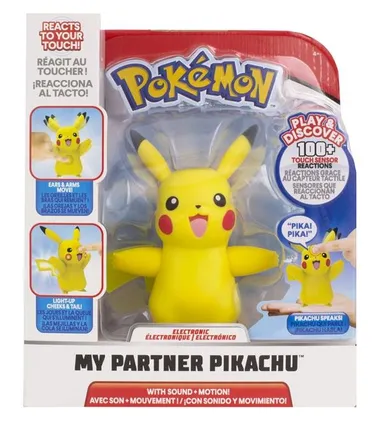 Pokemon, Mój partner Pikachu, figurka interaktywna