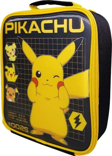 Pokemon, Pikachu, torba śniadaniowa, termiczna
