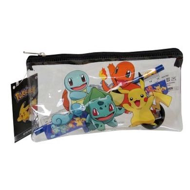 Pokemon, piórnik z wyposażeniem