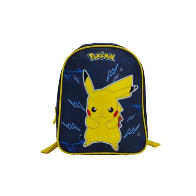 Pokemon, plecak dla przedszkolaka, 1-komorowy, Pikachu, granatowy