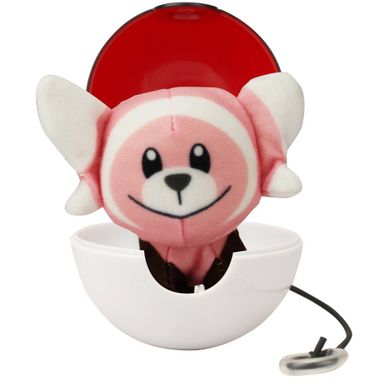 Pokemon, Pop Action, Stufful + Poke Ball, pluszowa figurka