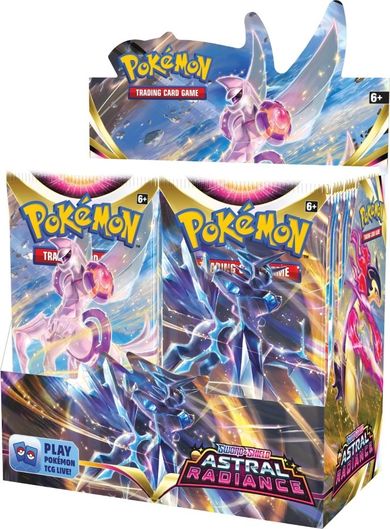 Pokemon TCG: Astral Radiance Booster Box, gra karciana, 36 szt.