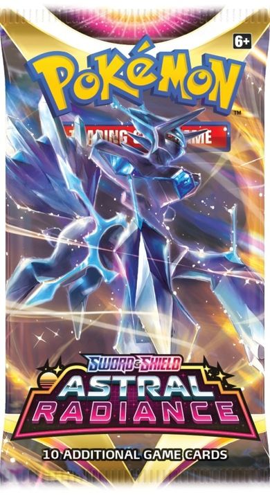 Pokemon TCG: Astral Radiance Booster, gra karciana, 1 szt.
