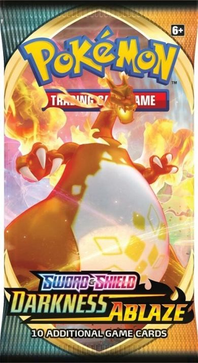 Pokemon TCG, Darkness Ablaze Booster, karty