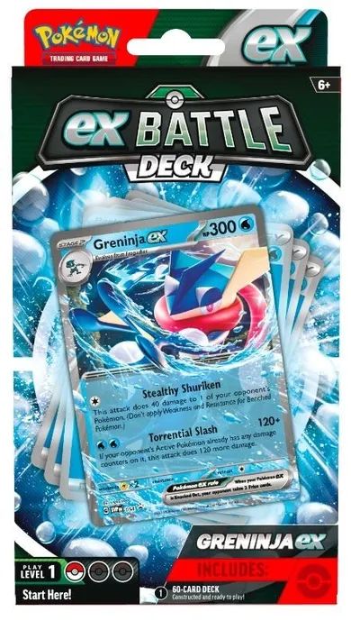 Pokemon TCG: Deluxe Battle Deck-Greninja EX, gra karciana, dodatek