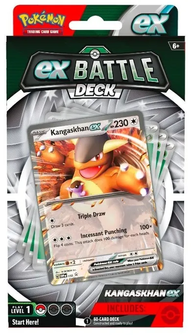 Pokemon TCG: Deluxe Battle Deck-Kangaskhan EX, gra karciana, dodatek