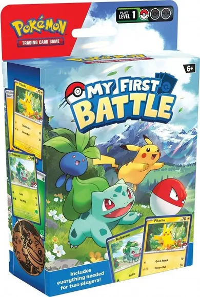 Pokemon TCG: My First Battle, Pikachu/Bulbasaur, gra karciana, dodatek