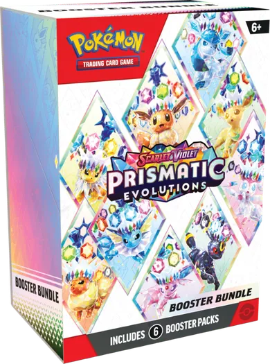 Pokemon TCG: Scarlet & Violet, Booster Bundle, gra karciana, dodatek, 6 szt.