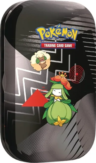 Pokemon TCG: Scarlet & Violet, Unova Mini Tin, Lilligant, Whimsicott, gra karciana