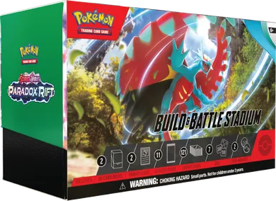 Pokemon TCG: Scarlet and Violet, Paradox Rift, Build and Battle Stadium, gra karciana