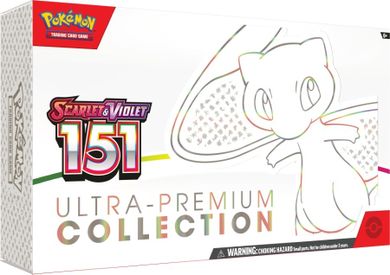 Pokemon TCG: Scarlet and Violet, Ultra Premium Collection Mew, gra karciana