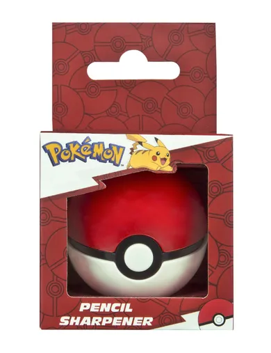 Pokemon, temperówka 3D, pokeball