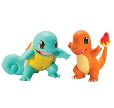 Pokemon, Waleczne Figurki, Squirtle + Charmander