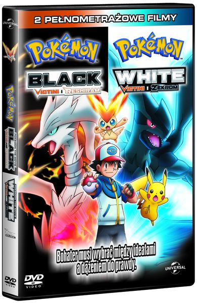 Pokemon: White Victini i Zekrom, Pokemon: Black Victini i Reshiram. DVD
