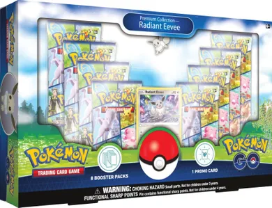 Pokémon TCG: Pokémon Go, Premium Collection, 8 boosterów, gra karciana