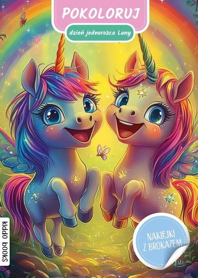 Pokoloruj dzień jednorożca Luny