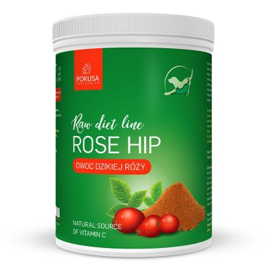 Pokusa, Raw Diet Line Rose Hip, suplement dla psa i kota, 200g