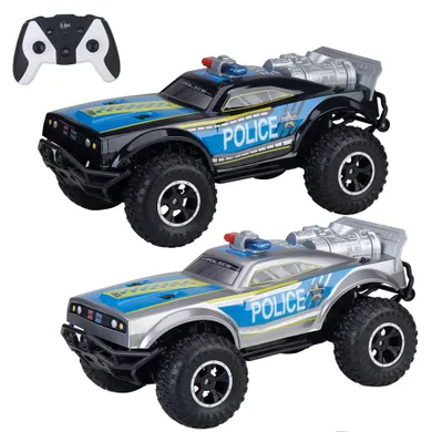 Police off-road, samochód policyjny, terenowy, zdalnie sterowany