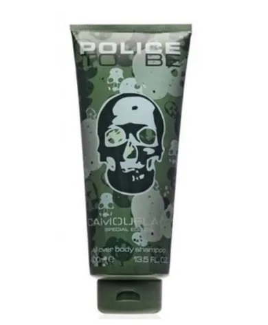 Police, To Be Man Camouflage, Special Edition, All over body shampoo, szampon, żel do mycia ciała i włosów, 100 ml
