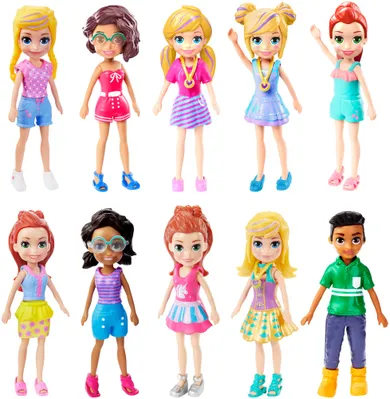 Polly Pocket, Mini lalka podstawowa, 1 szt.