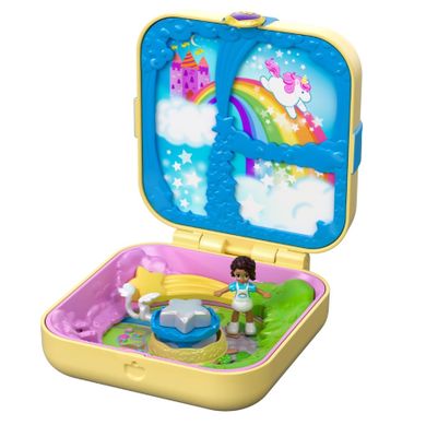 Polly Pocket, Ukryte światy, Kraina jednorożca, zestaw z laleczką i akcesoriami
