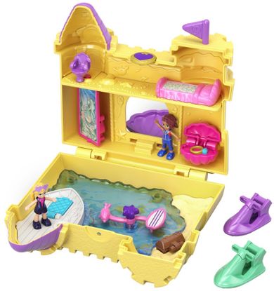 Polly Pocket, Zamek, zestaw z figurkami i akcesoriami