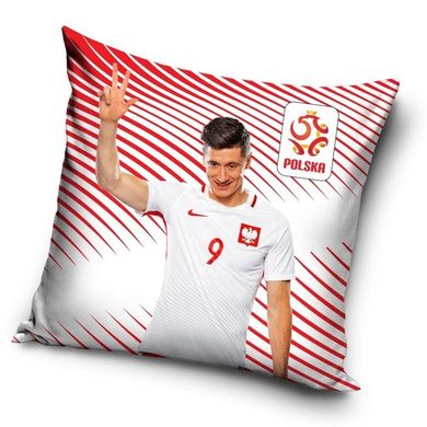 Polski Związek Piłki Nożnej, Robert Lewandowski, poszewka na poduszkę, 40-40 cm