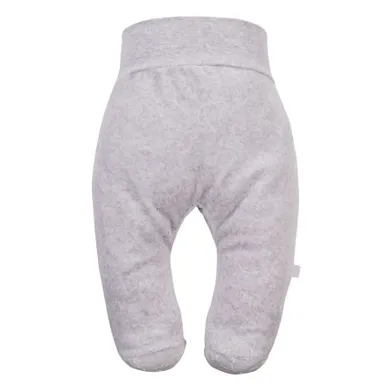 Półspiochy niemowlęce, welurowe, szare, Eevi