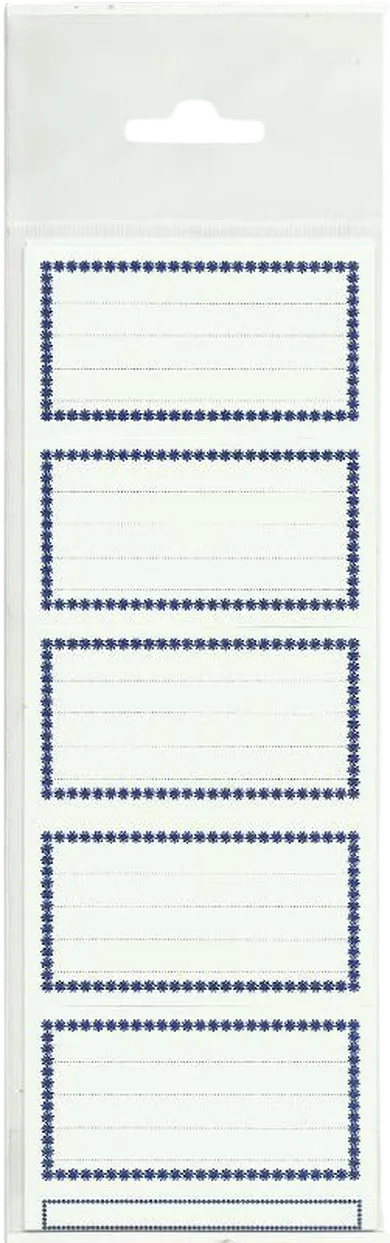 Polsyr, naklejki na zeszyt