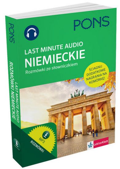 Pons. Last Minute audio rozmówki ze słowniczkiem. Niemieckie
