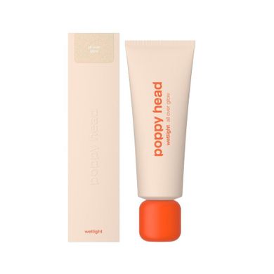 Poppy Head, Wetlight, płynny rozświetlacz do ciała i twarzy, 01 Glowsecco, 50 ml
