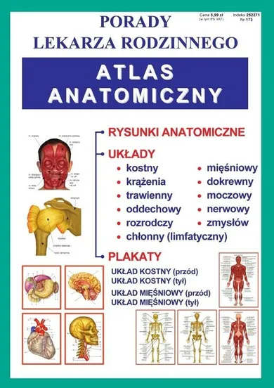 Porady lekarza rodzinnego 173. Atlas anatomiczny