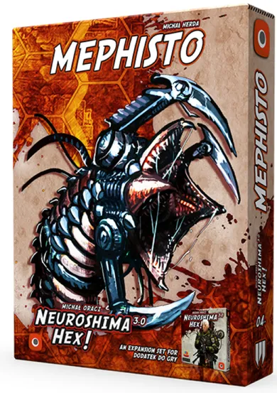 Portal Games, Neuroshima Hex: Mephisto (edycja 3.0), dodatek, gra strategiczna