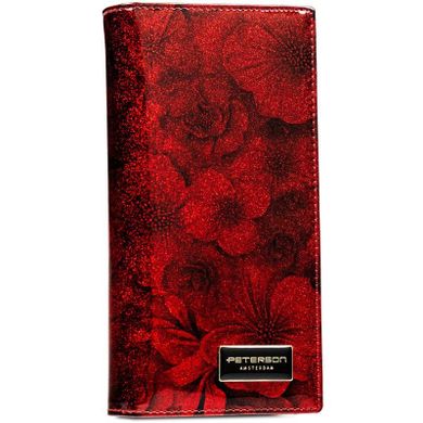 Portfel, czerwony, RFID, Peterson